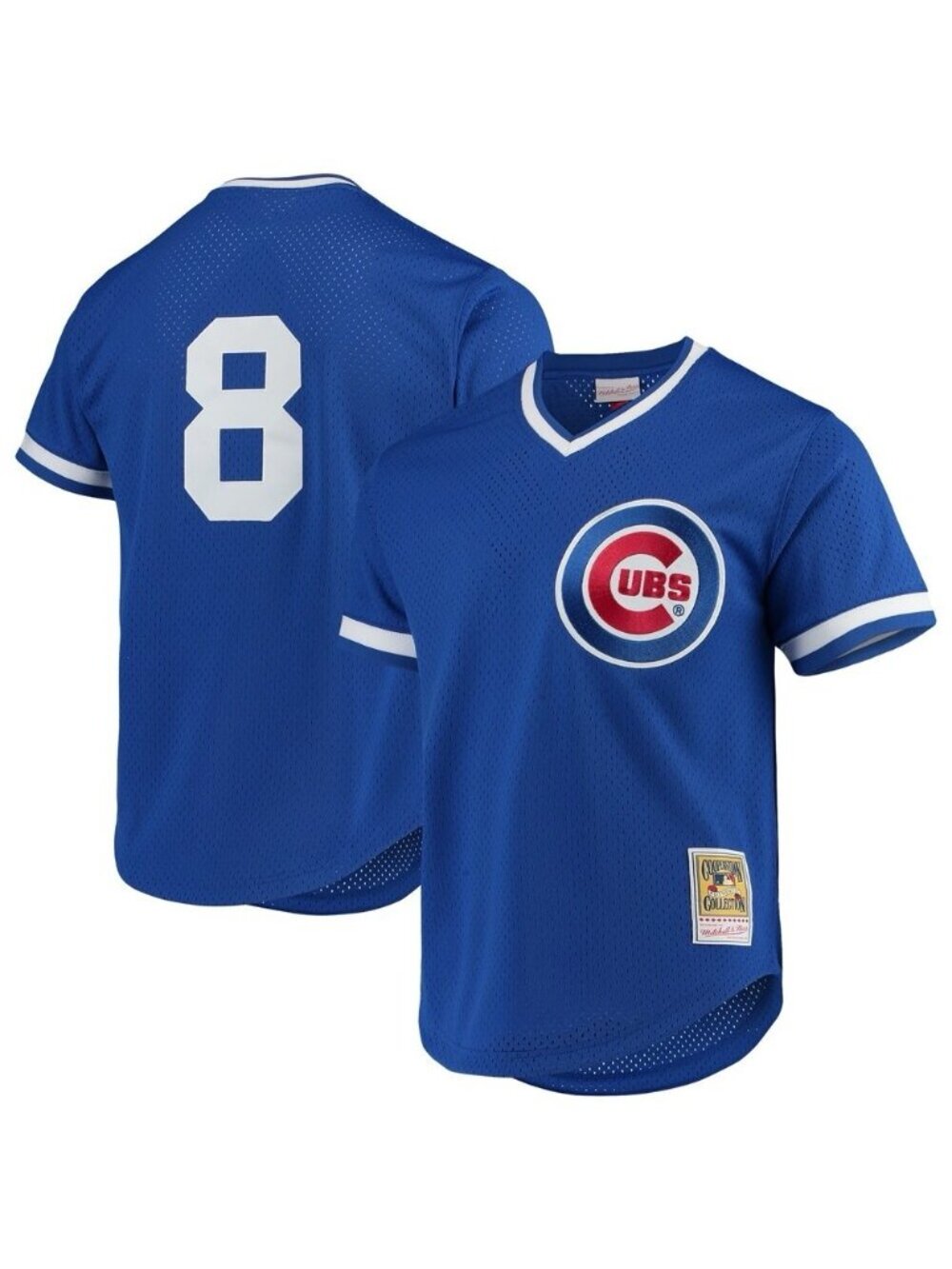 Chicago Cubs Mitchell & Ness Cooperstown Collection Mesh Jersey Size (M) Royal